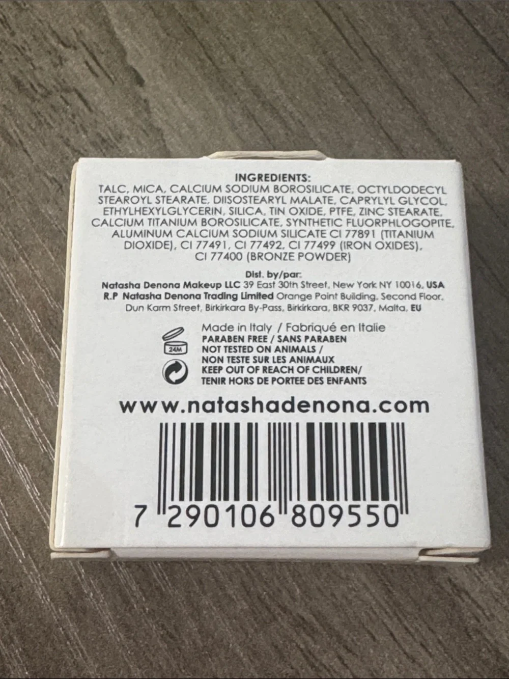 Natasha Denona single pan eyeshadow 126k Aubade ~ full size
